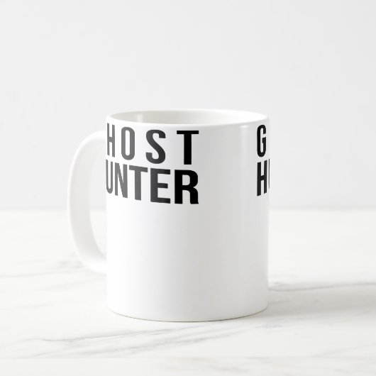 Mug Ghost Hunter 	 By Lets Go Ghost Hunting (Devant gauche)