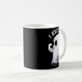 Mug Ghost I Exorcize Fun Gym Exercice entraînement Éff (Devant droit)