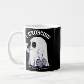 Mug Ghost I Exorcize Fun Gym Exercice entraînement Éff (Gauche)