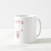 Mug Ghost J'aime BOOba Boba Tea Funny (Devant droit)