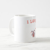 Mug Ghost J'aime BOOba Boba Tea Funny (Devant gauche)