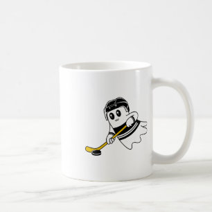 Mug Ghost Jouer Hockey sur glace Halloween Costume Spo