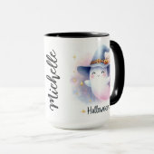 Mug Ghost mignon avec nom (Devant droit)
