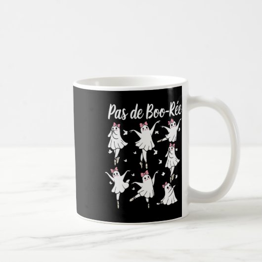 Mug Ghost Pas De Boo-rée Llet Danseuse Éffrayante Hall (Droite)