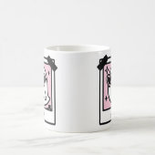Mug Ghost Pastel Goth Rose Polaroid doux et Éffrayant (Centre)