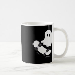 Mug Ghost Skateboard Lazy Halloween Costume amusant Sk