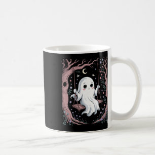 Mug Ghost Swing Cottagecore Floral Aesthétique Hallowe