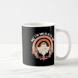 Mug Ghost Vintage Floral Boho Halloween Cute Fal
