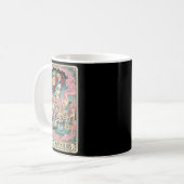Mug Ghosting Pendejos Funny Día De Los Muertos Tarot C (Devant gauche)