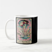 Mug Ghosting Pendejos Funny Día De Los Muertos Tarot C (Gauche)