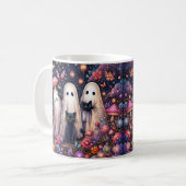 Mug Ghosts et chats noirs Halloween (Devant gauche)