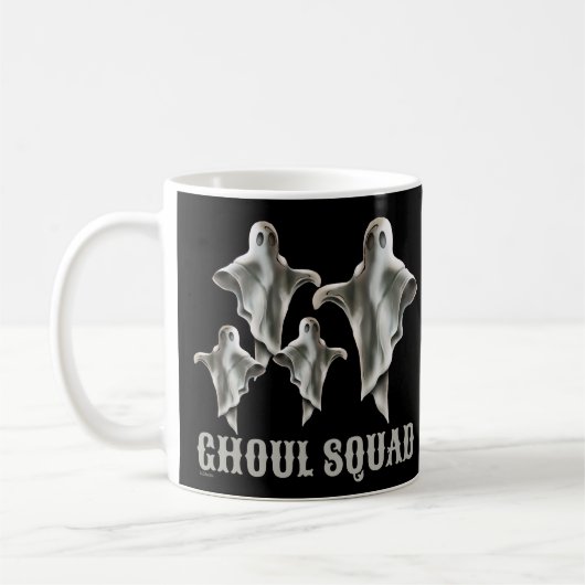 Mug GHOUL SQUAD drôle fantôme éffrayant (Gauche)