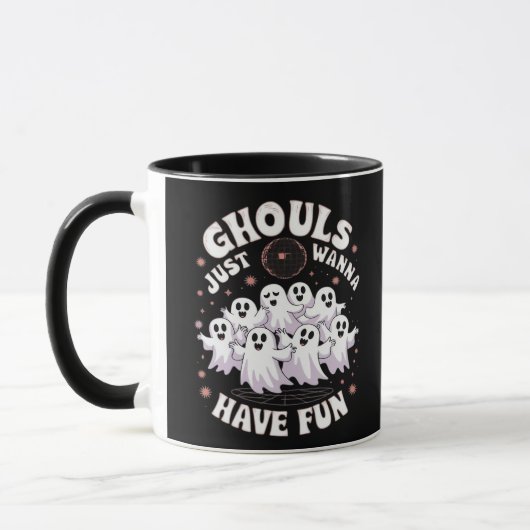 Mug Ghouls veut juste avoir un design de base amusant (Gauche)