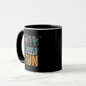 Mug Ghouls veut juste s'amuser amusant Zombies amusant (Devant gauche)