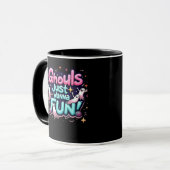 Mug Ghouls veut juste s'amuser Halloween Disco Party I (Devant gauche)