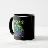 Mug Ghouls veut juste s'amuser - Halloween Sloth Desig (Devant gauche)