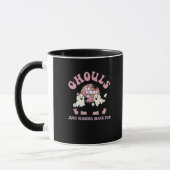 Mug Ghouls veut juste s'amuser Retro Halloween Party C (Gauche)