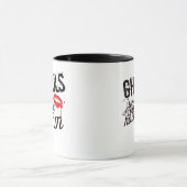 Mug Ghouls veut juste s'amuser Slogan d'automne drôle (Centre)