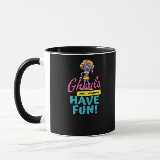 Mug Ghouls Veux Juste Avoir Un Sentiment D'Automne Amu (Gauche)