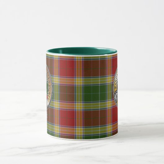 Mug Gibbs Gibsone Tartan & Badge (Centre)