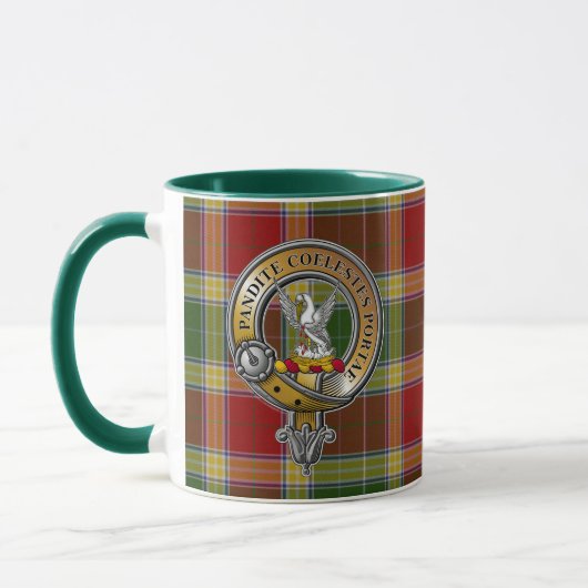 Mug Gibbs Gibsone Tartan & Badge (Gauche)