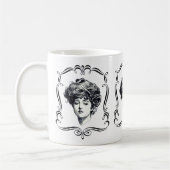 Mug Gibson Girl Vintage Art (Gauche)
