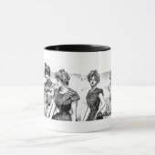 Mug Gibson Girls at the Beach (Centre)
