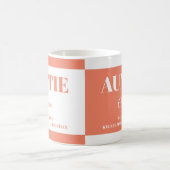 Mug Gift for Auntie with  Names  (Centre)