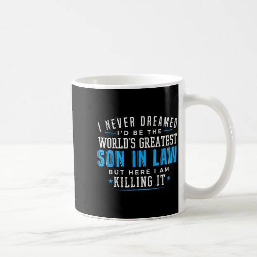 Mug Gift For Son In Law Christmas Birthday On Wedding (Droite)