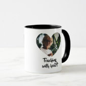 Mug  Gift teacher  Appreciation Week thank you photo (Devant droit)