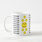 Mug Gifts for Softball Coaches or Players. Softball (Gauche)
