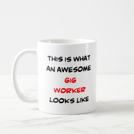 Mug gig worker, génial (Gauche)