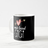 Mug Gigi cœur le plus aimé (Devant gauche)