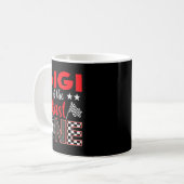 Mug Gigi du rapide Anniversaire 1ère voiture de course (Devant gauche)