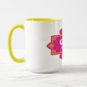 Mug GIGI est 2019 Texte blanc avec cadre patrimonial r (Gauche)