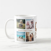 Mug Gigi Mode Sur 8 Photo Collage Empreinte de léopard (Gauche)