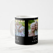 Mug Gigi Script établi Noir 3 Photo (Devant gauche)