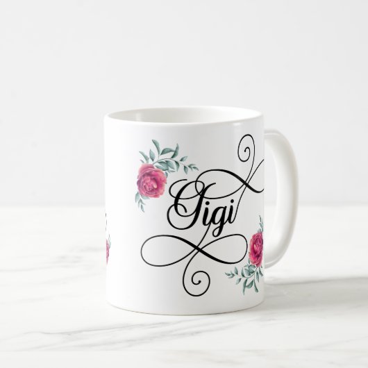 Mug Gigi Tu es si amoureuse (Devant droit)