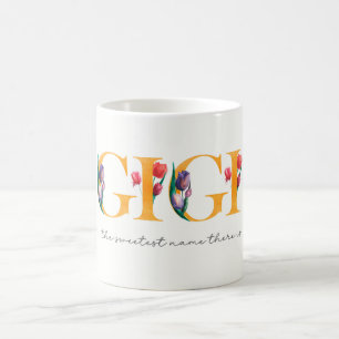 Mug Gigi Tulips Le Nom Le Plus Doux Il Floral