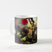 Mug gilet jaune liberté guidant le peuple (Devant gauche)
