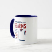 Mug Gilet nu 2012 de chandail de Rick Santorum de bras (Devant gauche)