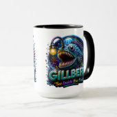 Mug Gillbert Anglerfish – “See Inside Your Soul” Funny (Devant droit)