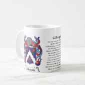 Mug Gillespie, l'origine, signification et la crête (Devant gauche)