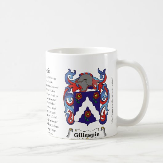 Mug Gillespie, l'origine, signification et la crête (Droite)