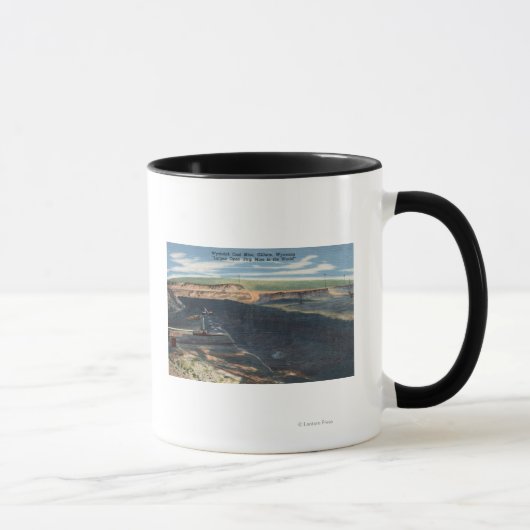 Mug Gillette, WY - Wydodak Vue de la mine de charbon (Droite)