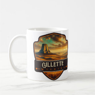 Mug Gillette, Wyoming Vintage