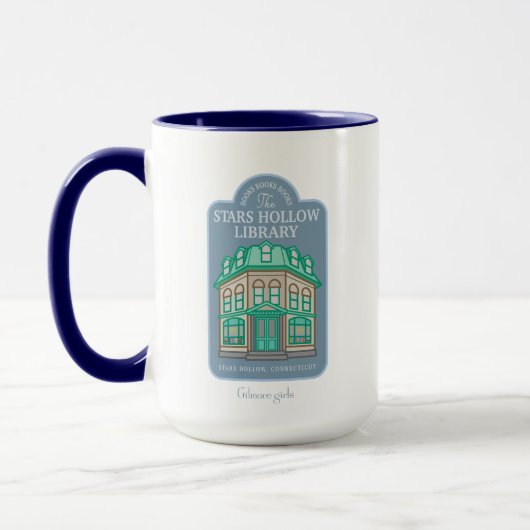 Mug Gilmore Girls | Bibliothèque Stars Hollow (Gauche)