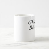 Mug Gin et l'avoir drôle | Cadeau pour amateur de Gin (Centre)