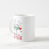 Mug Gin Is My Valentine Hearts Matching Drinker Family (Devant gauche)