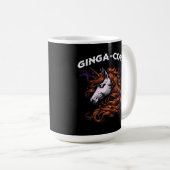 Mug Ginga-Corn Funny Ginger Unicorn Design (Devant droit)